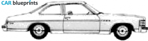 1975 Buick Skylark Coupe blueprint