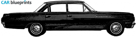 1963 Buick Special 4-door Sedan blueprint