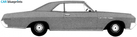 1967 Buick Special Coupe blueprint