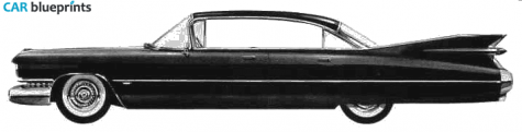 1959 Cadillac Series 62 Sedan blueprint