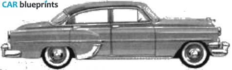 1954 Chevrolet 210 4-door Sedan blueprint