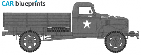 1940 Chevrolet G-4100 Lady Truck blueprint