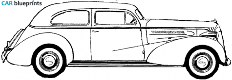 1937 Chevrolet Master Deluxe Coach Wagon blueprint