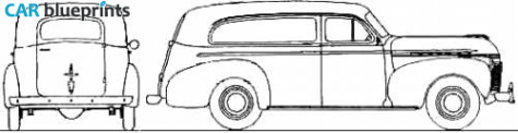 1941 Chevrolet Delivery Wagon blueprint