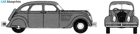 1934 Chrysler Airflow Hatchback blueprint