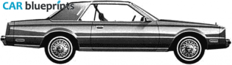 1983 Chrysler Cordoba Coupe blueprint