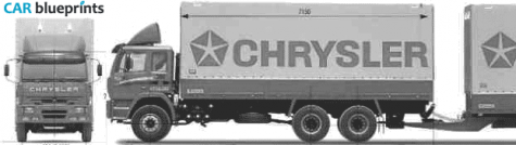 2001 Chrysler Turkey 26-260 Truck blueprint