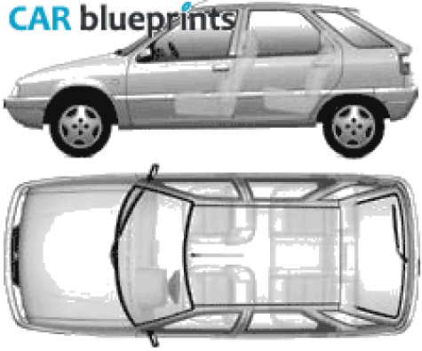 2005 Citroen FK (ZX China) Hatchback blueprint