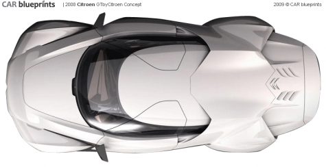 2008 Citroen Gtbycitroen Coupe blueprint