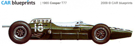 1965 Cooper T77 F1 OW blueprint