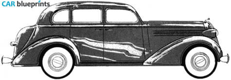 1936 Dodge Airglide Sedan blueprint