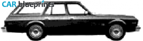 1977 Dodge Aspen Wagon blueprint