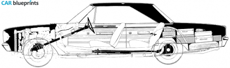 1967 Dodge Coronet RT Sedan blueprint