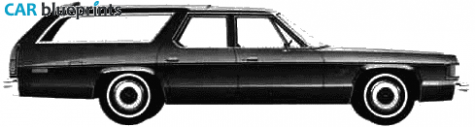 1975 Dodge Royal Monaco Wagon blueprint