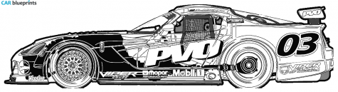 2003 Dodge Viper competition Coupe blueprint