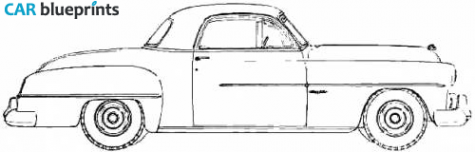 1951 Dodge Wayfarer Club Coupe blueprint