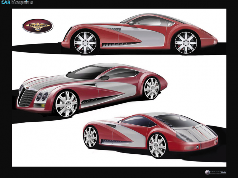 2007 Duesenberg torpedo Coupe blueprint