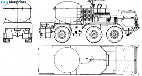 1965 Faun L-912-21 Fire Truck blueprint