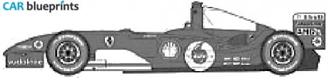 2004 Ferrari F2004 F1 OW blueprint