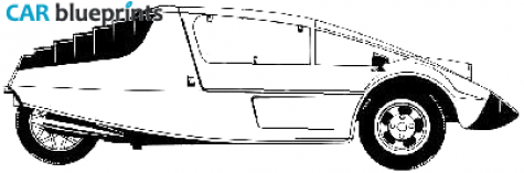 1975 Fiberfab Scarab Coupe blueprint