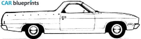 1978 Ford Falcon Utility Pick-up blueprint