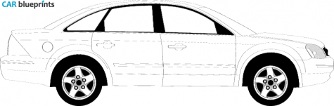 2006 Ford Fire Hundred Sedan blueprint