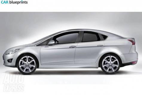 2010 Ford Focus Sedan blueprint