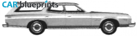 1975 Ford Gran Torino Wagon blueprint