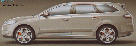 2007 Ford Mondeo Wagon blueprint