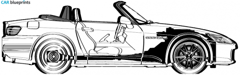 2005 Honda S2000 Targa blueprint