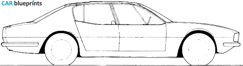 1967 Iso Rivolta Fidia Sedan blueprint