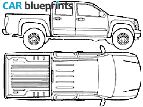 2006 Isuzu I370 Pick-up blueprint