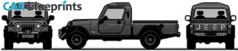 1981 Jeep CJ-10 Pick-up blueprint