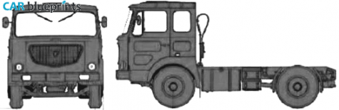 Lancia Esagamma E SWB Truck blueprint