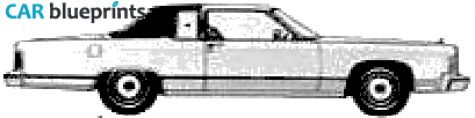 1979 Lincoln Continental Coupe blueprint