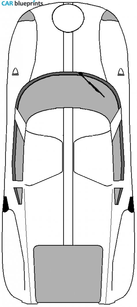 1963 Lola GT Mk 6 Coupe blueprint