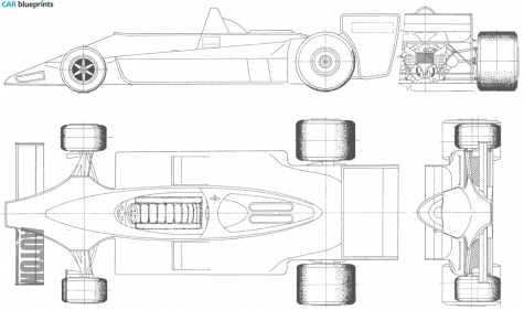 1978 Lotus 79 MKIV Coupe blueprint