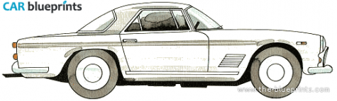 1958 Maserati 2500GT Coupe blueprint