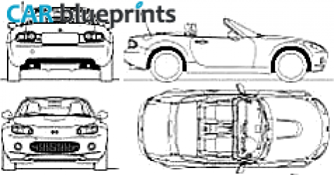 2005 Mazda MX-5 S3 Cabriolet blueprint