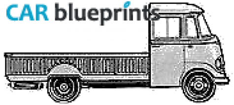 1964 Mercedes-Benz L406 Truck blueprint