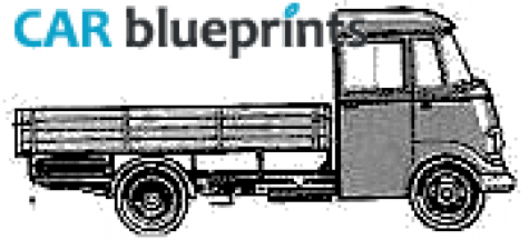 1964 Mercedes-Benz L406 Truck blueprint