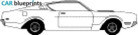 1969 Mercury Cyclone Coupe blueprint