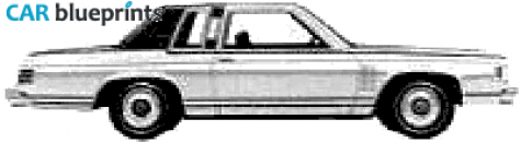 1979 Mercury Marquis Sedan blueprint