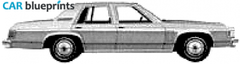 1979 Mercury Marquis Sedan blueprint