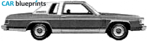 1979 Mercury Marquis Brougham Sedan blueprint