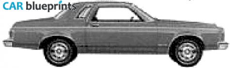 1979 Mercury Monarch Sedan blueprint