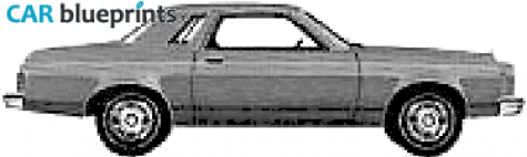 1980 Mercury Monarch Sedan blueprint