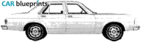 1979 Mercury Monarch Sedan blueprint