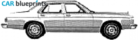 1980 Mercury Monarch Sedan blueprint