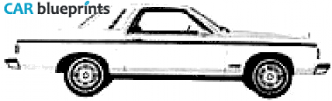 1980 Mercury Monarch ESS Sedan blueprint